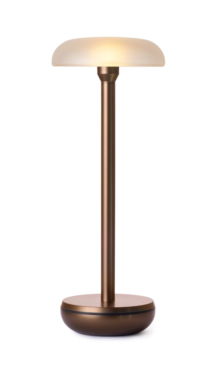 Humble Air Bronze - Frosted oplaadbare tafellamp - HUMTL00505